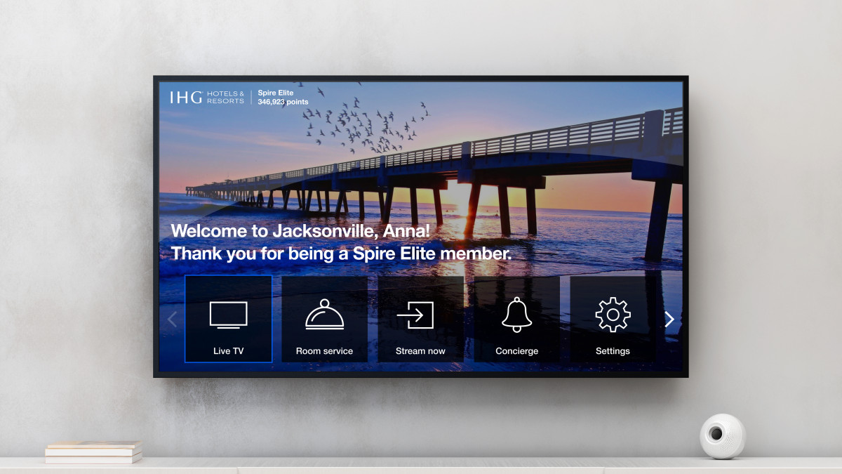 أنظمة تلفزيون الضيافة